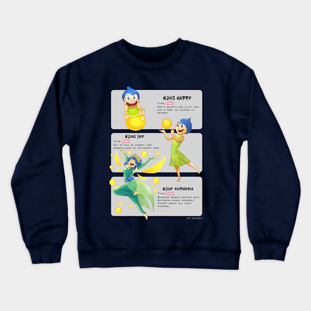 Joy Evolutions Crewneck Sweatshirt by disneyevolutions